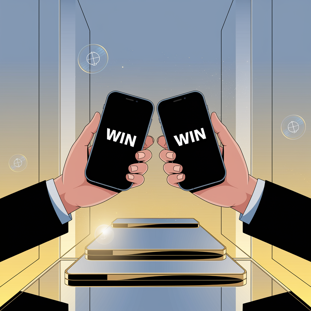 Winning raffles with L-USD illustration